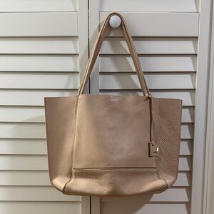 Botkier Beige Leather Tote Bag